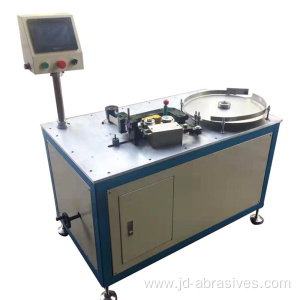 abrasive cloth wheel shank flap wheel making machine